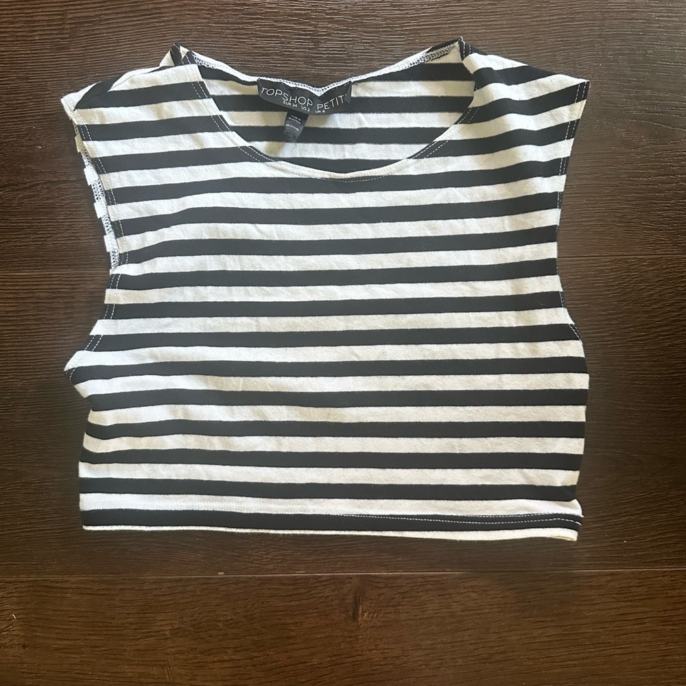 Topshop Petite Crop Top